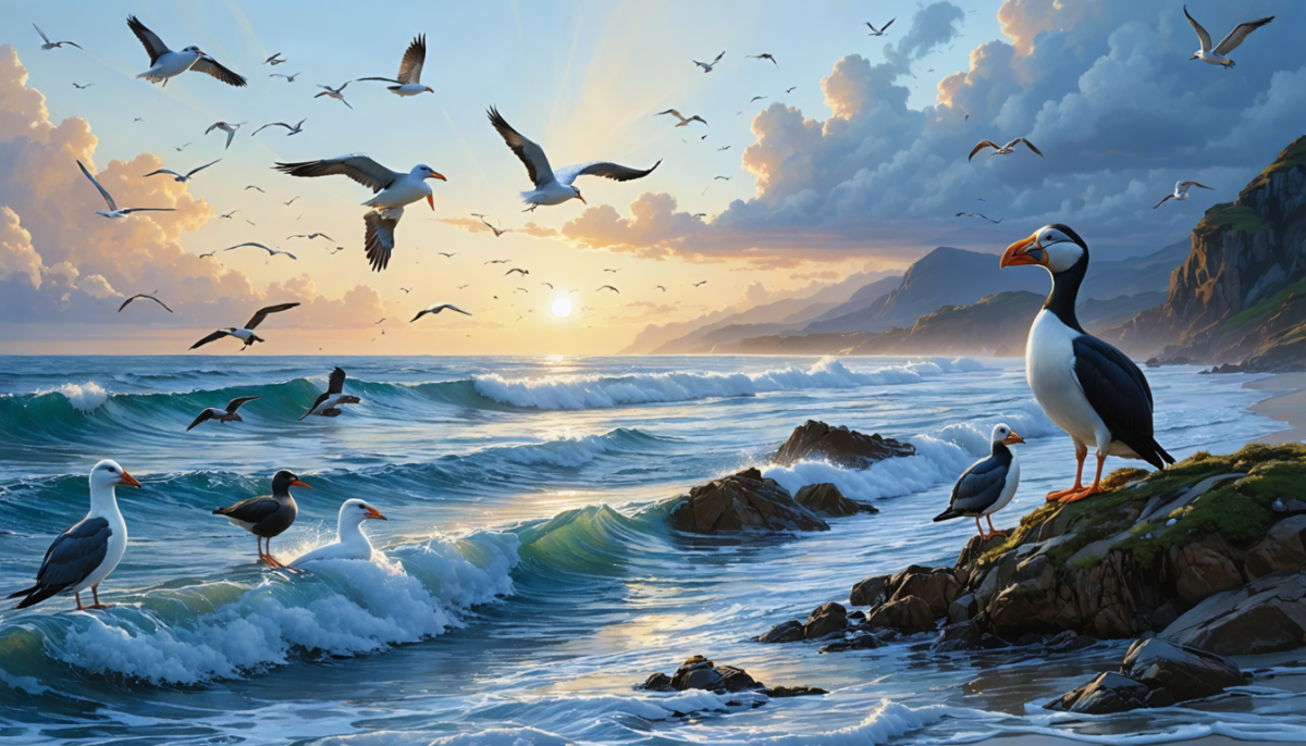 explorez le littoral et rencontrez 13 espèces fascinantes d'oiseaux marins. découvrez leurs caractéristiques, habitats et comportements uniques pour une immersion naturelle inoubliable.