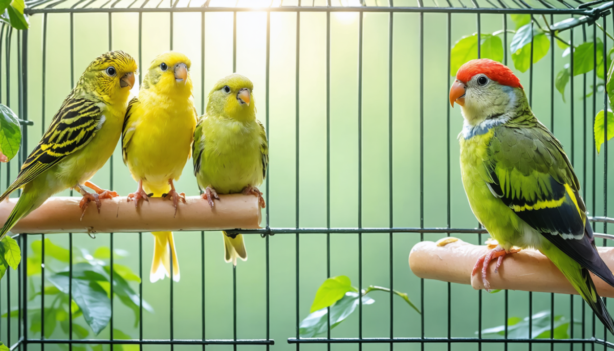 découvrez comment choisir des oiseaux compatibles pour assurer une cohabitation harmonieuse dans une même cage, en tenant compte de leurs espèces, comportements et besoins spécifiques.