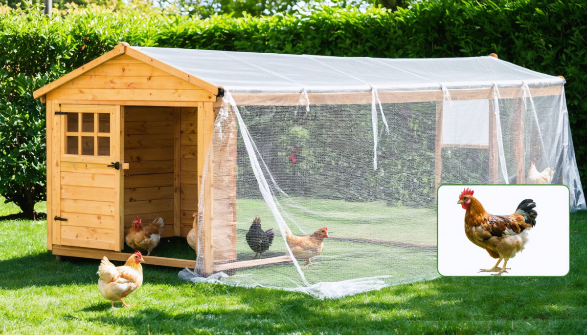 découvrez comment choisir le filet de protection parfait pour assurer la sécurité de vos poules et protéger votre poulailler efficacement.