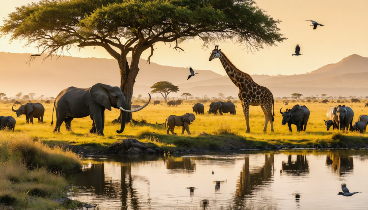 découvrez la faune emblématique de l'afrique du sud lors de votre safari et vivez une expérience unique d'observation des animaux sauvages dans leur habitat naturel.