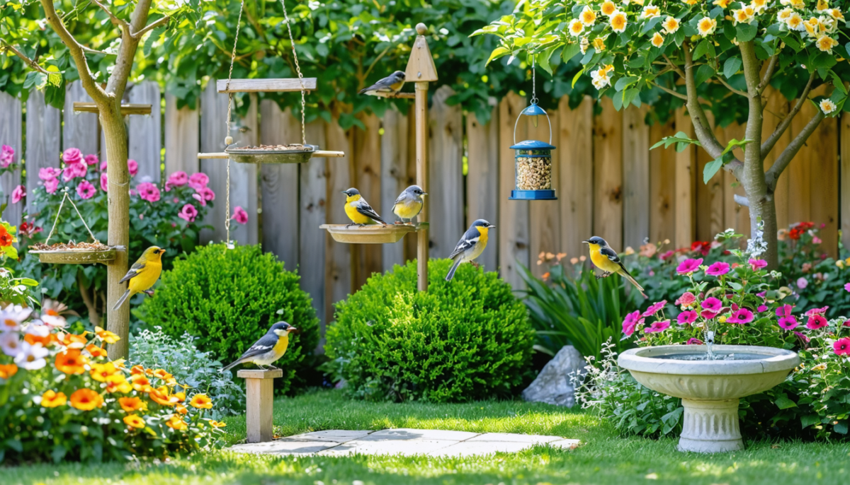 apprenez des astuces efficaces pour attirer les oiseaux dans votre jardin et profiter d'un espace naturel et vivant toute l'année.