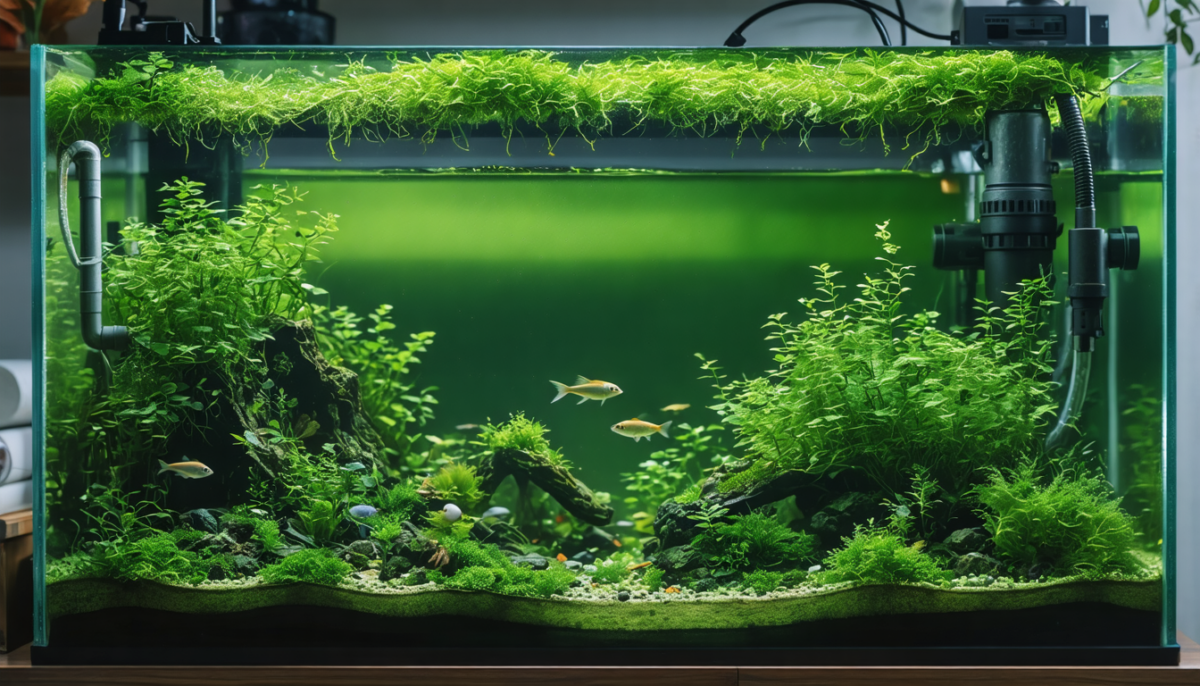 découvrez des astuces efficaces pour débarrasser votre aquarium de l'eau verte et retrouver une eau claire et saine pour vos poissons.