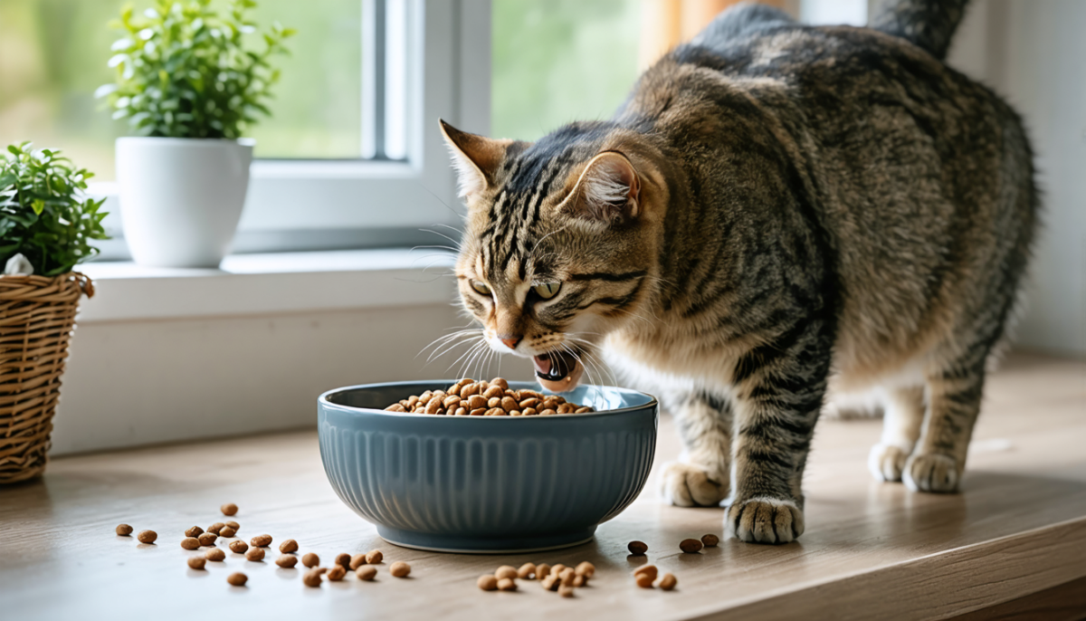 découvrez des astuces efficaces pour aider votre chat à manger plus lentement et éviter qu'il ne dévore sa nourriture, assurant ainsi une meilleure digestion et santé.