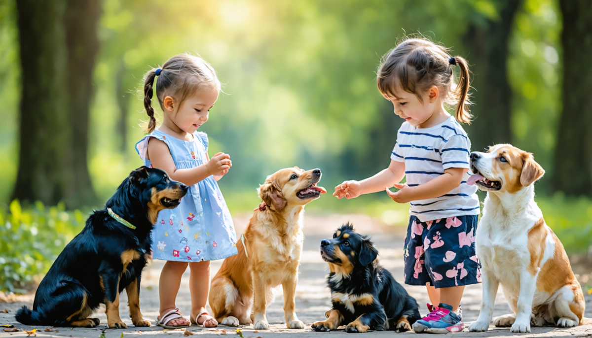 découvrez comment instaurer une complicité harmonieuse entre chiens et enfants dès leur première rencontre grâce à nos conseils essentiels.