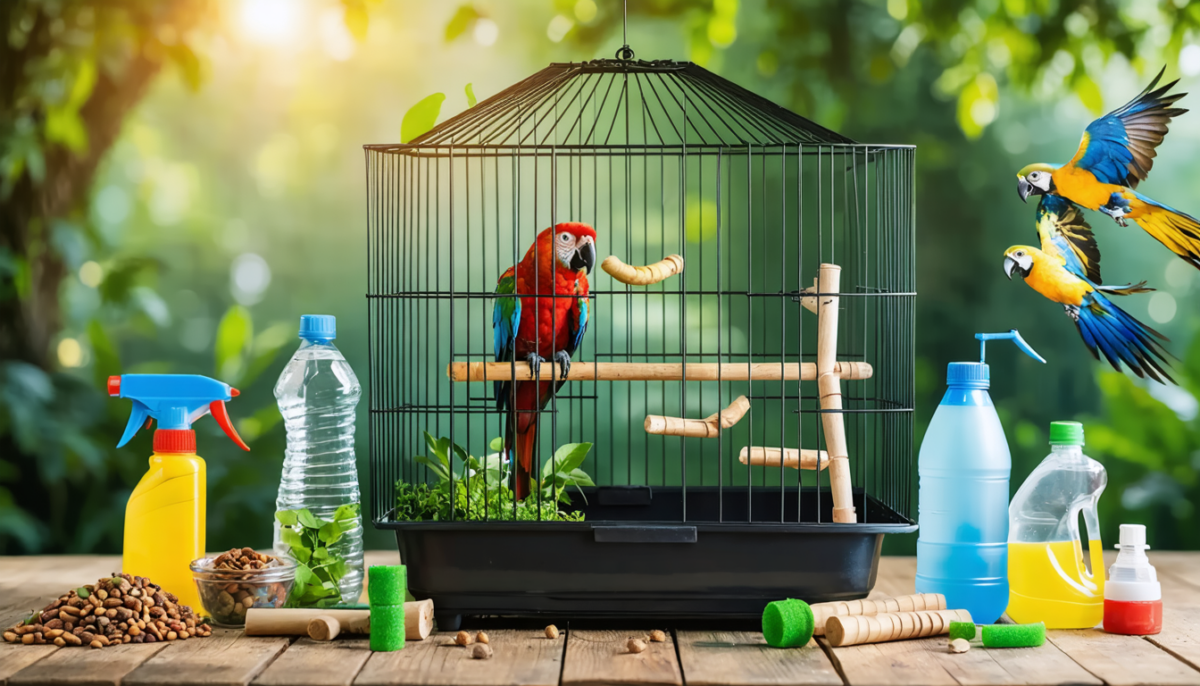 découvrez notre guide complet pour choisir la cage idéale pour votre perroquet, alliant confort, sécurité et bien-être pour votre compagnon à plumes.