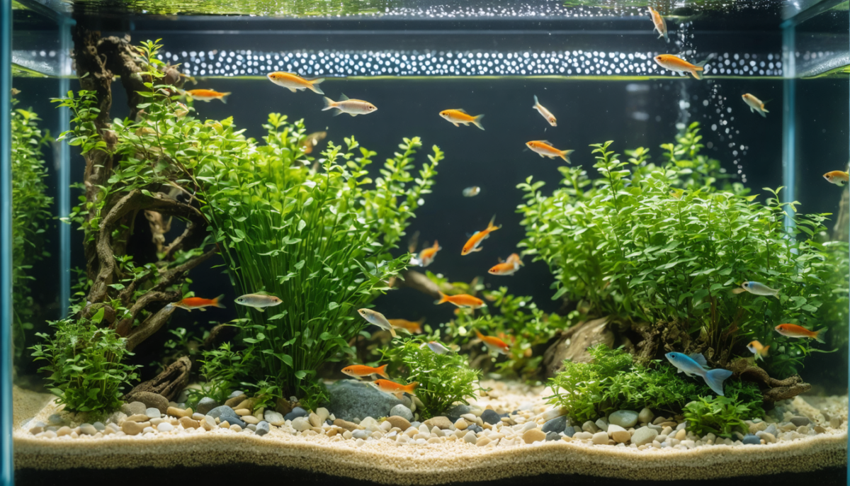 découvrez comment choisir le sable et le gravier parfaits pour sublimer votre aquarium, en améliorant l'esthétique et le bien-être de vos poissons.