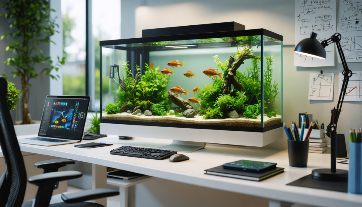 découvrez comment installer un aquarium au bureau avec notre guide pratique. astuces indispensables pour créer un environnement apaisant et améliorer votre espace de travail.