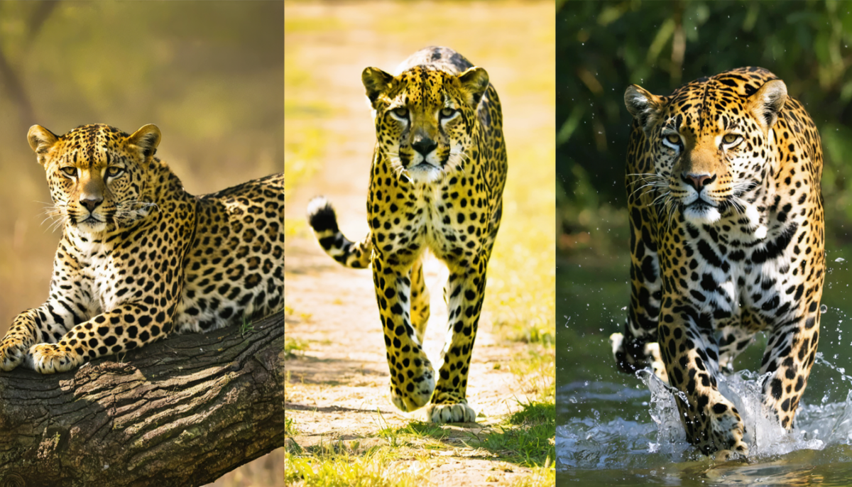 découvrez comment distinguer le léopard, le guépard et le jaguar, et apprenez à connaître leurs caractéristiques uniques et leurs habitats spécifiques.