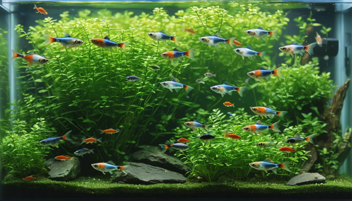 découvrez les espèces de poissons idéales à associer avec le guppy dans ce guide complet pour un aquarium harmonieux et paisible.