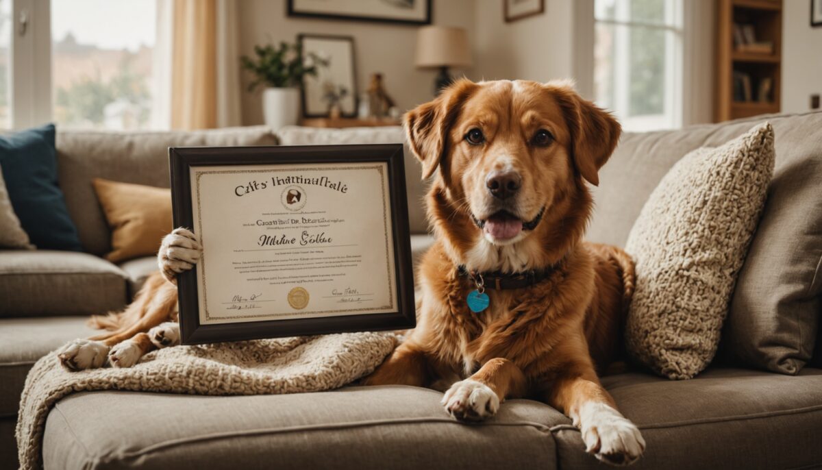 Obtenez votre certificat sanitaire international pour voyager sereinement avec votre chien