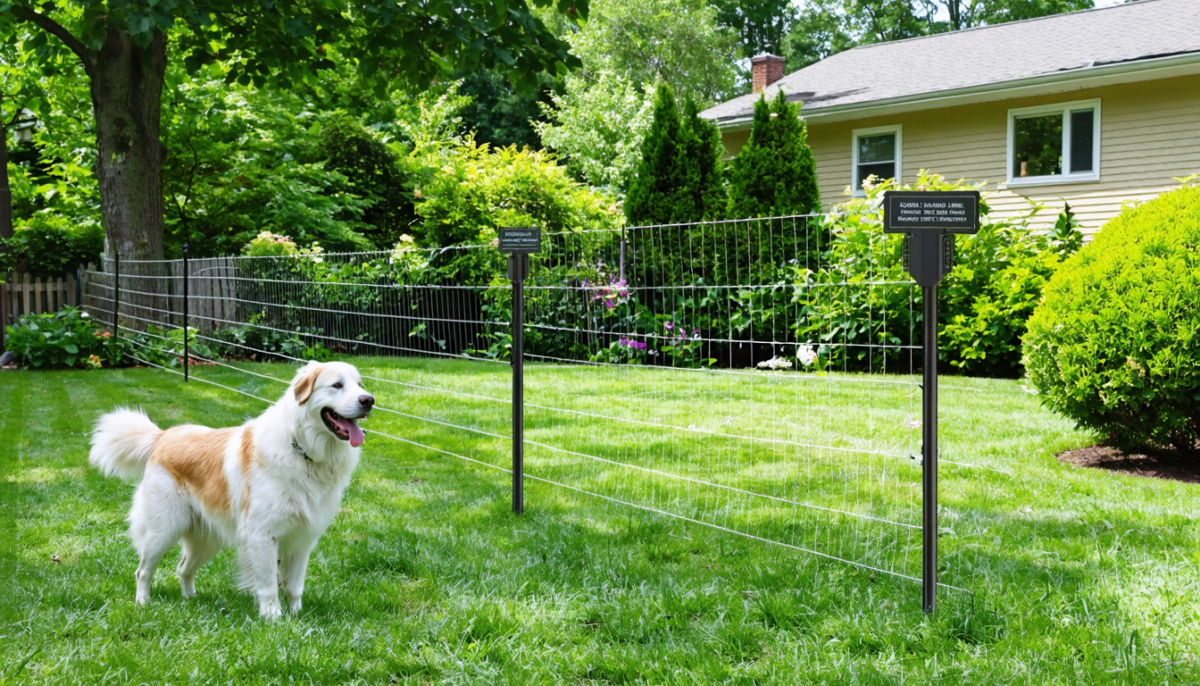 découvrez comment une clôture électrique peut prévenir efficacement les fugues de votre chien, en assurant sa sécurité tout en respectant son bien-être.