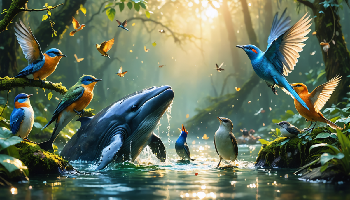 découvrez des créatures étonnantes capables de chanter avec des voix fascinantes et uniques. plongez dans le monde merveilleux de leurs talents vocaux impressionnants.