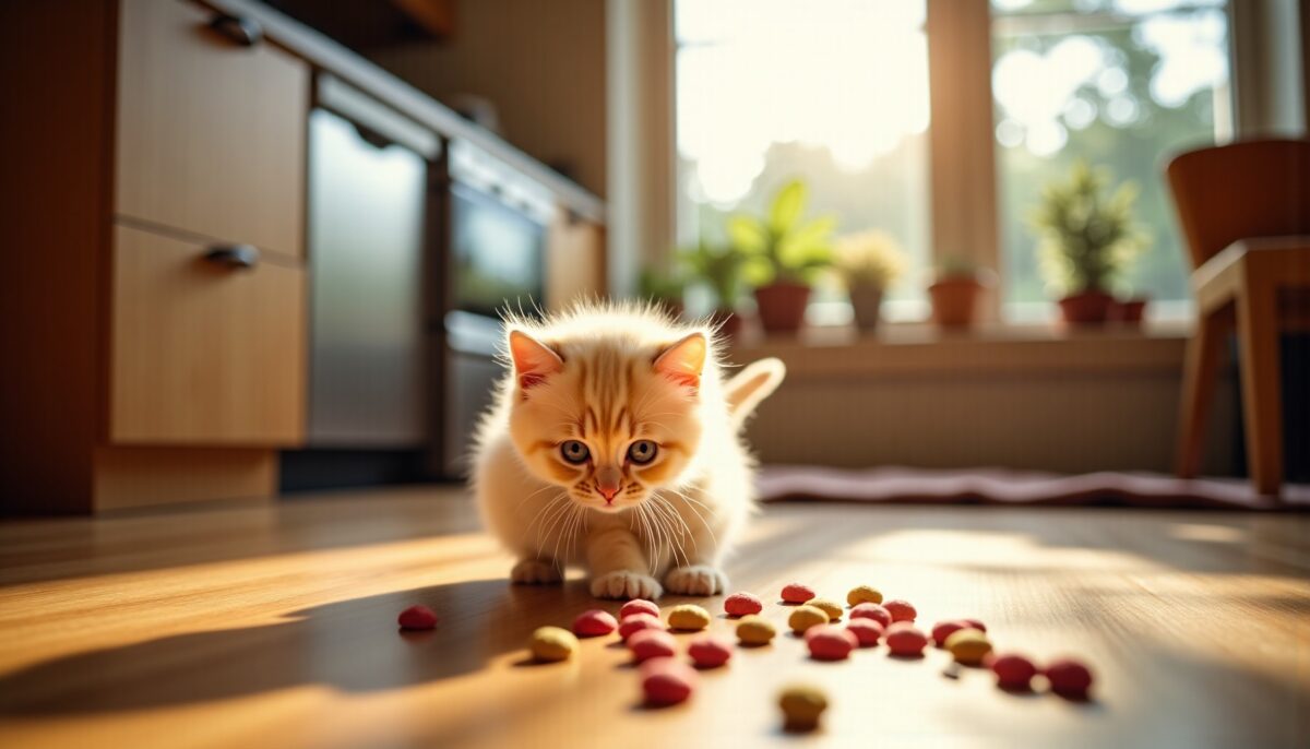 Comment sélectionner les croquettes idéales pour le bon développement de votre chaton