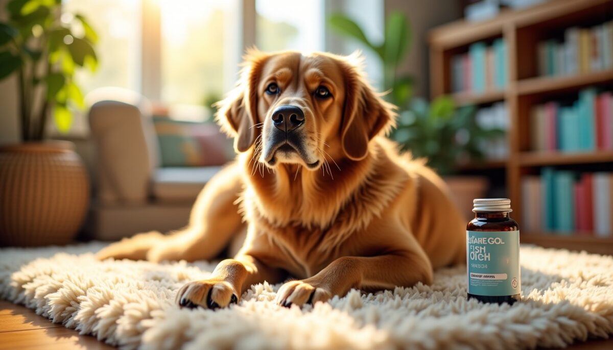 Oméga 3 et arthrose canine : comment l’huile de poisson soulage les douleurs de votre chien