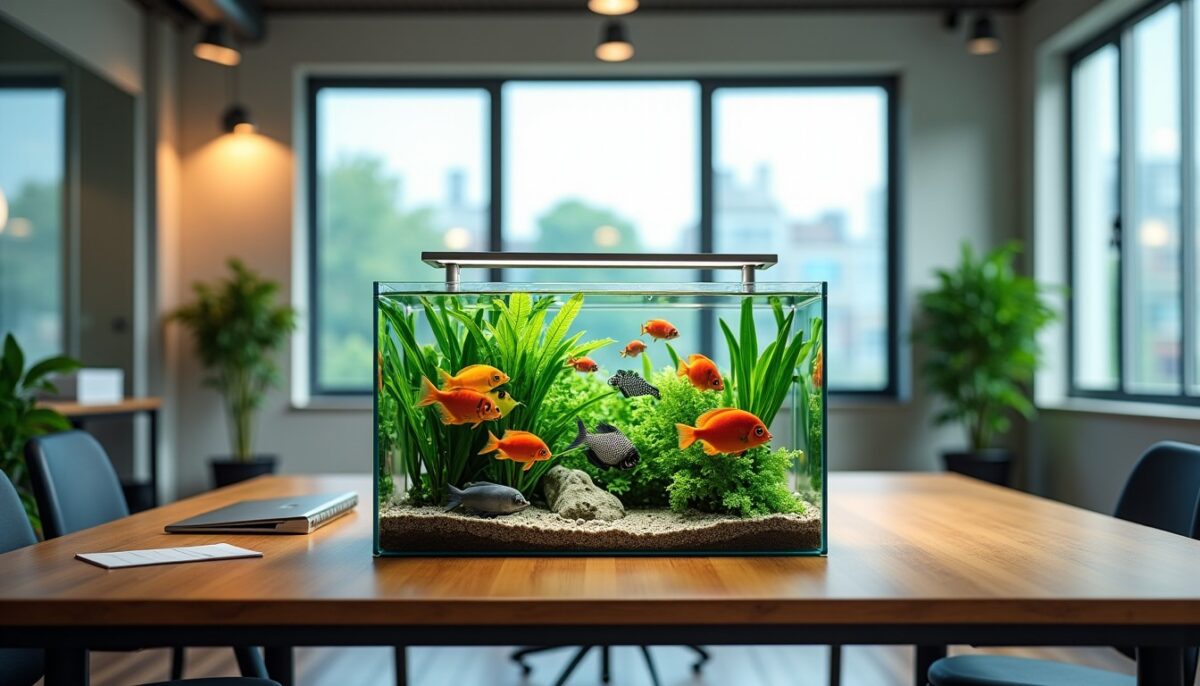 Installer un aquarium au bureau : guide pratique et astuces indispensables