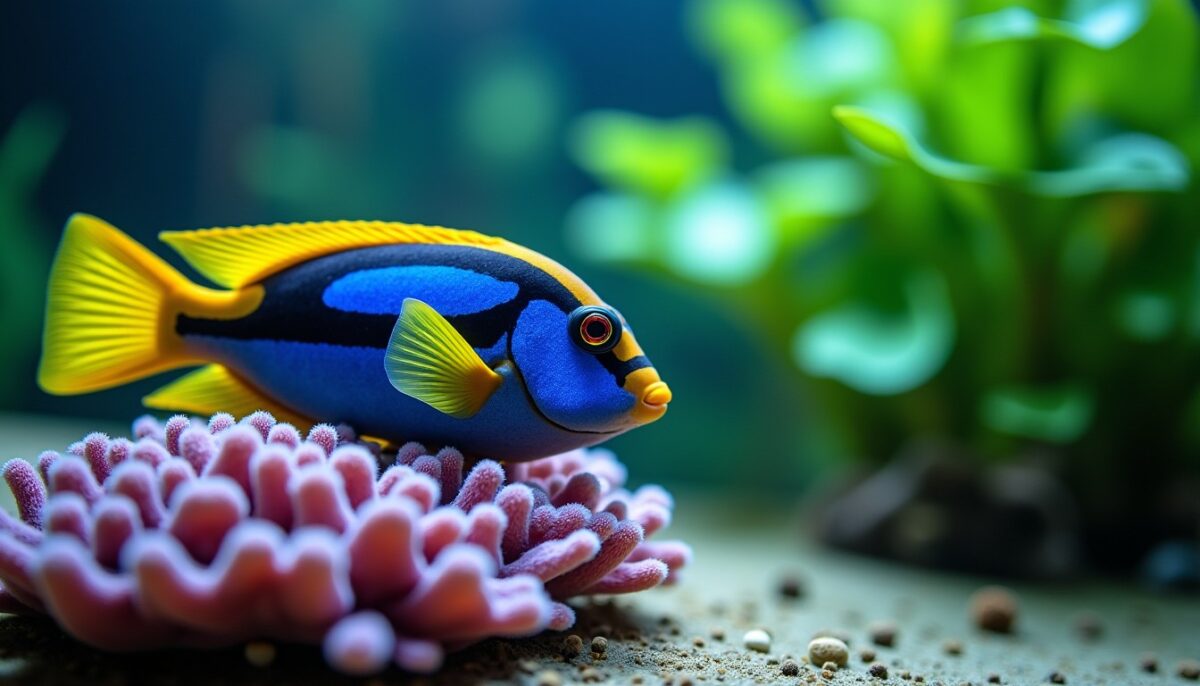 Poisson qui se frotte contre le décor de l’aquarium : comprendre les causes et solutions efficaces