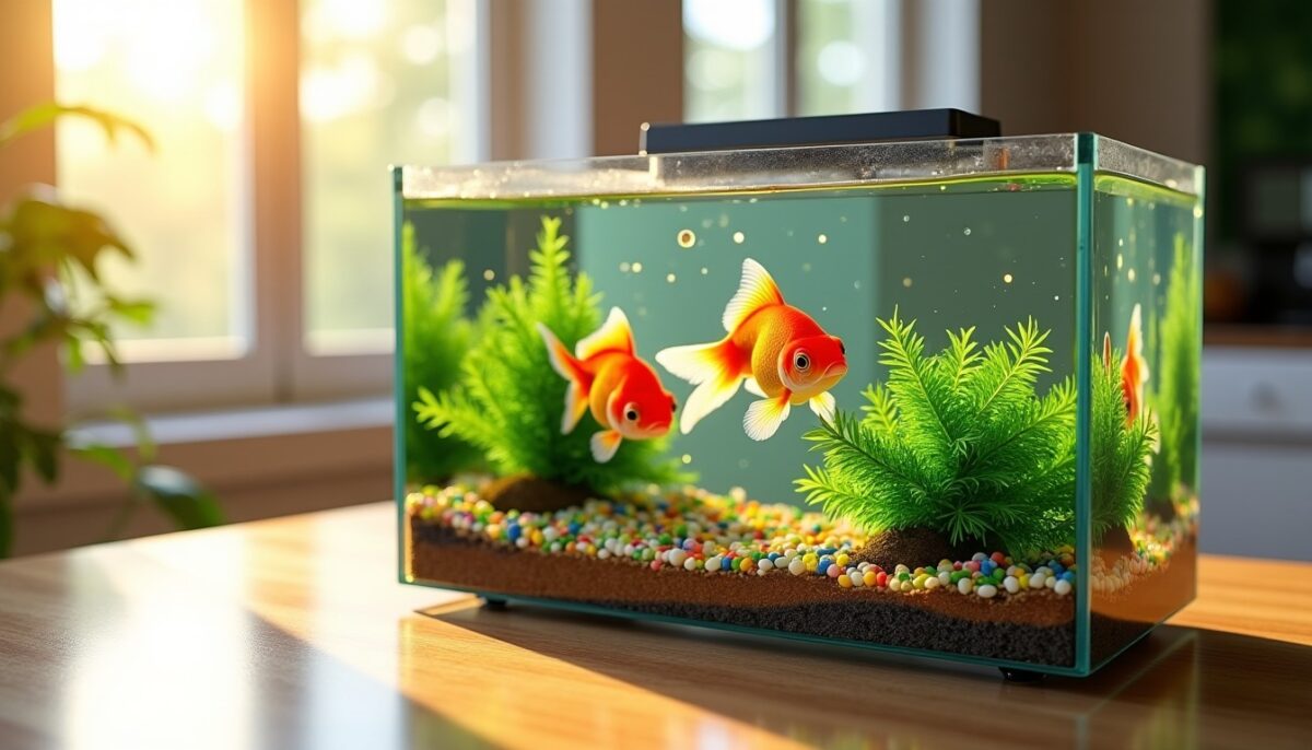 Concevez l'aquarium parfait pour vos poissons rouges : guide étape par étape