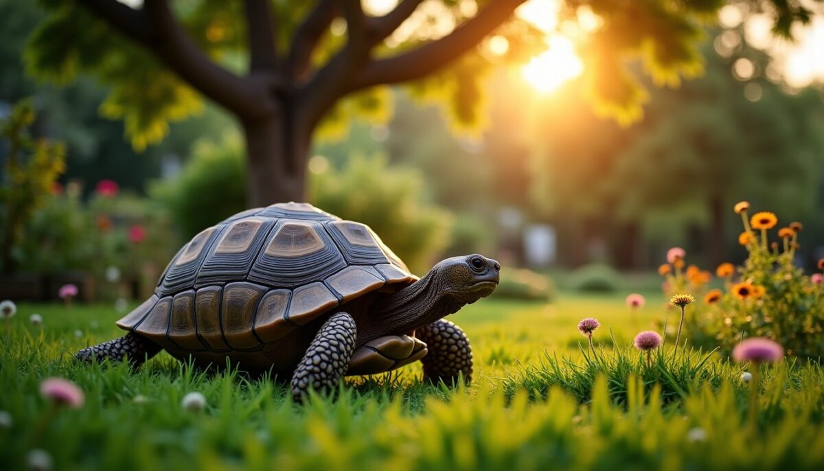 Tortue terrestre : quel est le meilleur endroit pour sa nuit ?