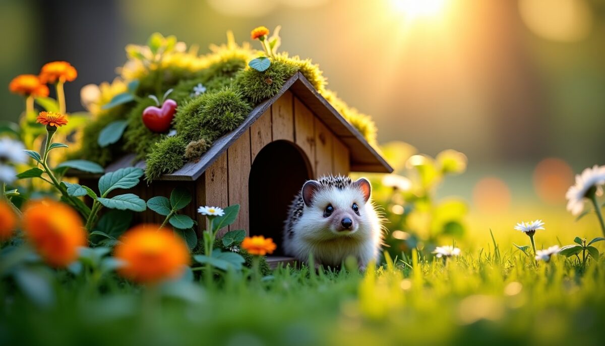 Créer un abri accueillant : guide DIY pour construire une maison idéale aux hérissons