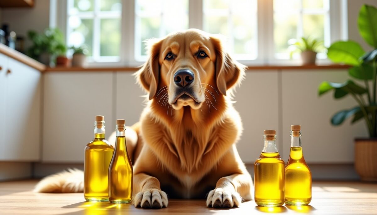 Quelle huile choisir pour le bien-être de votre chien ?